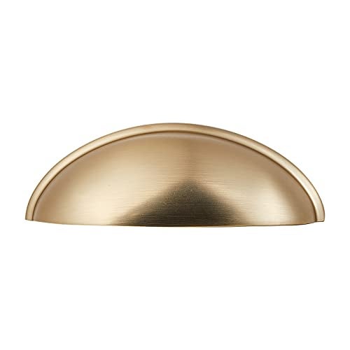 HARPOON Bin Cup Drawer Handle Cabinet Hardware Drawer Pulls 3 Inch 76mm 10 Pack Champagne Gold - Image 4