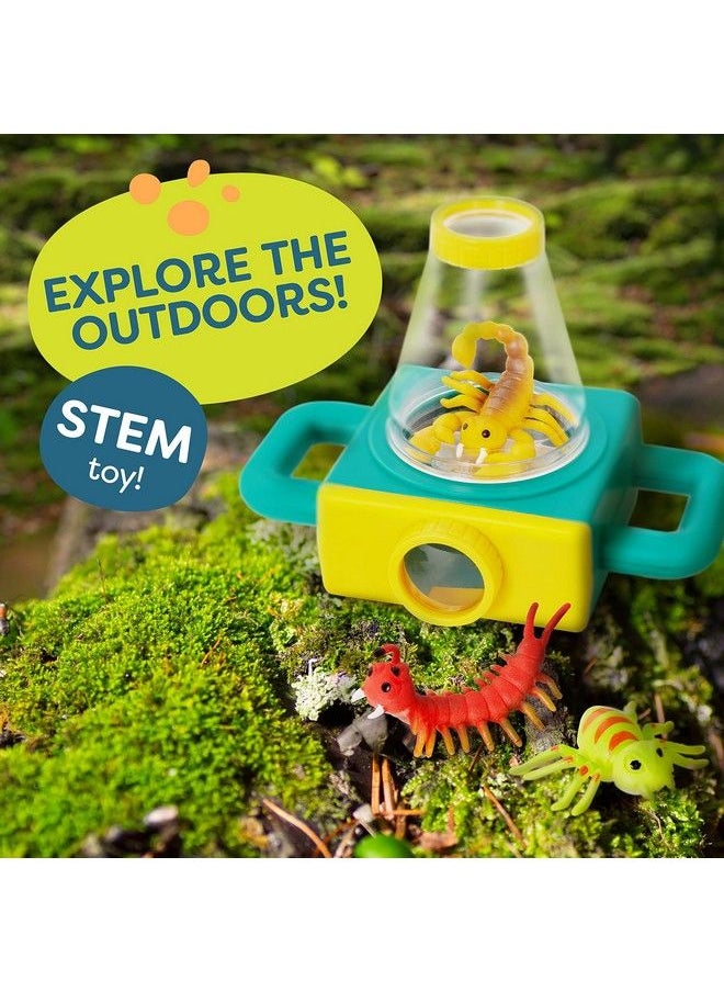 B. Toys - B. Microscope For Kids Doublesided Microscope Science Toys 3 Toy Bugs 4 Years + Ittybitty Microscope - Image 1