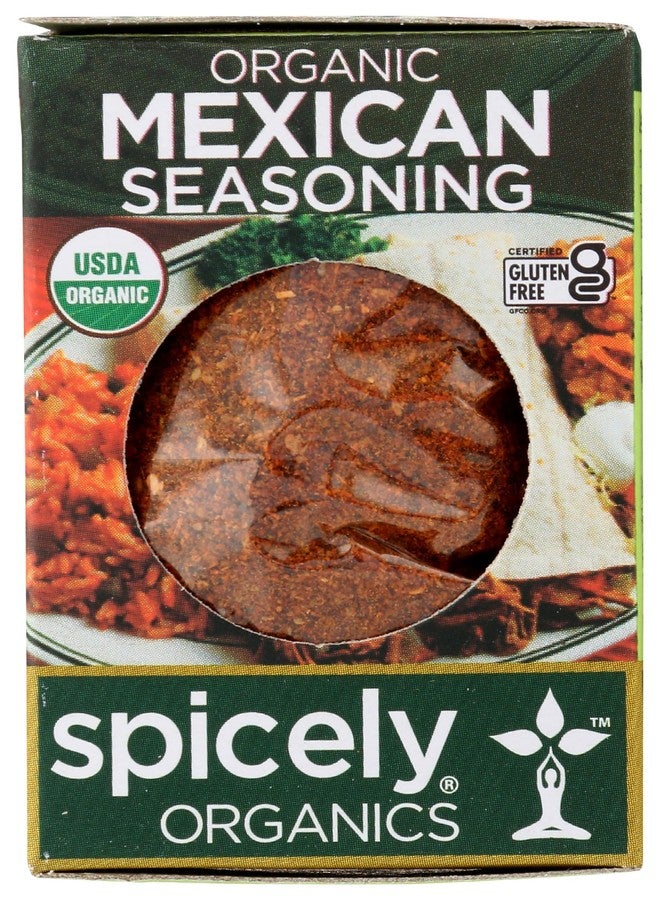 SPICELY Organic Mexican Seasoning, 0.5 OZ - Image 1