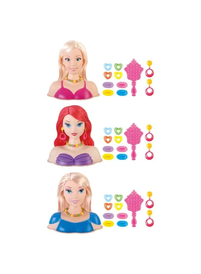 Power Joy Leila Styling Head - Assorted 1pc - Image 3
