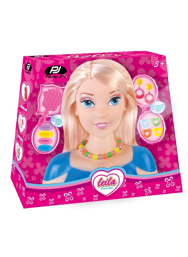 Power Joy Leila Styling Head - Assorted 1pc - Image 1
