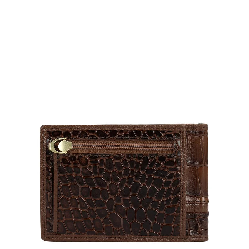 Da Milano Date Croco Leather Money Clip - Date for Men | Best Price UAE