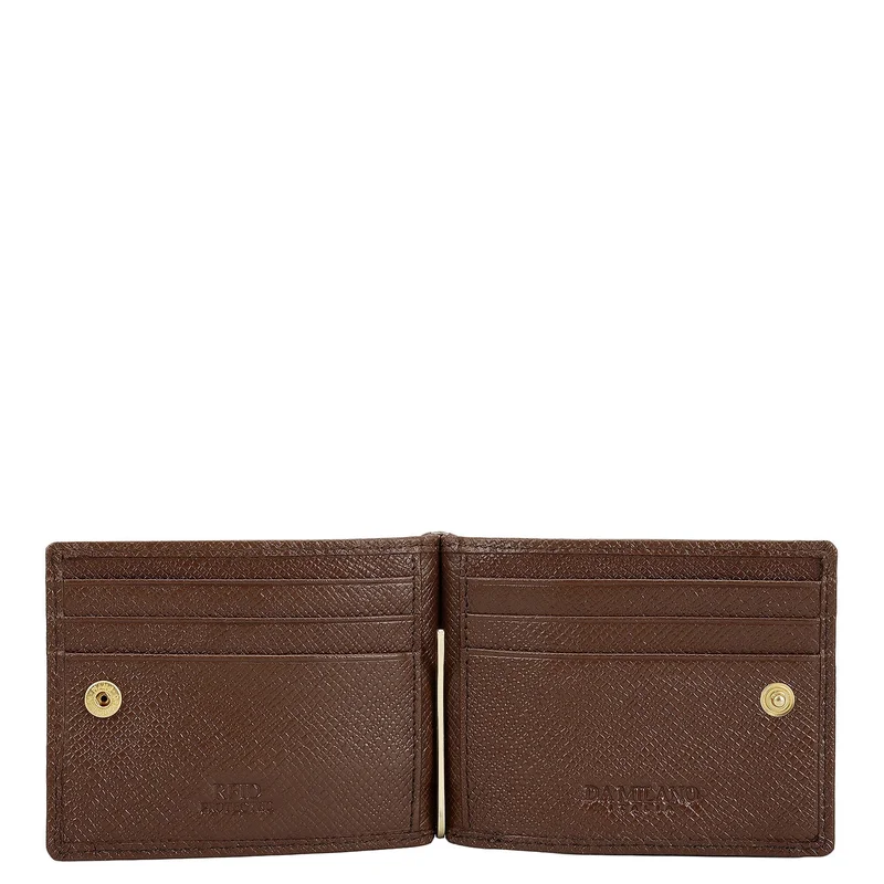 Da Milano Croco Leather Money Clip - Date