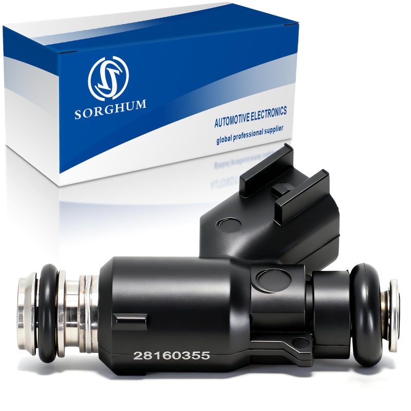 Sorghum Fuel Injector Compatible with 2011 2012 2013 2014 2015 2016 2017 2018 HiSun EFI UTV ATV 450 500 550 Massimo TSC MSU YS Cowboy Bennche Coleman Cub Cadet Tractor Replace28160355 16400004C0000 - Image 2