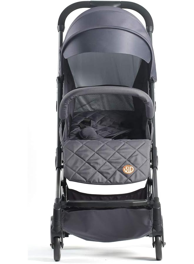 erorex Travel Lite Shock Proof Stroller Sld Extra Wide Seat Single Hand Fold 360° Rotating Wheels Air - Image 2