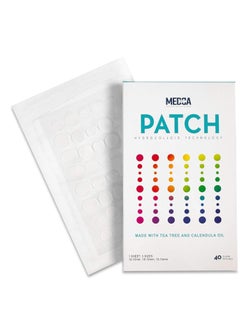 MEDca Acne Cover Patch  40 Count Pimple  Zit Blemish Treatment Hydrocolloid Bandage Tea Tree CICA  Calendula Oil Invisible Spot Patches Conceal Absorb Protect  Soothe Acne Breakouts  Blackheads 