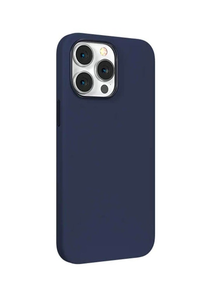 devia Devia Back Cover Nature Series Silicone Magnetic Case for iPhone 14 Plus  (6.7) - Navy blue 