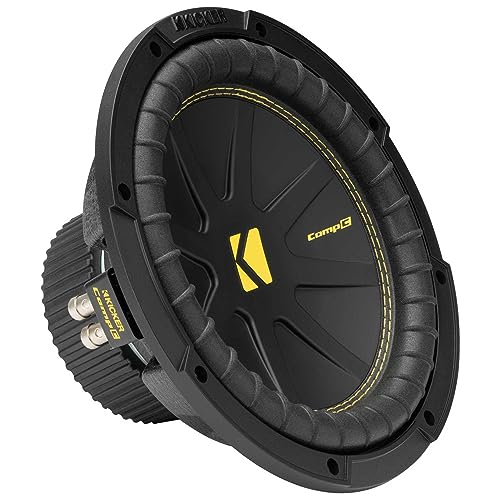 Kicker 50CWCD104 CompC 10" Subwoofer, Dual 4-Ohm - Image 1