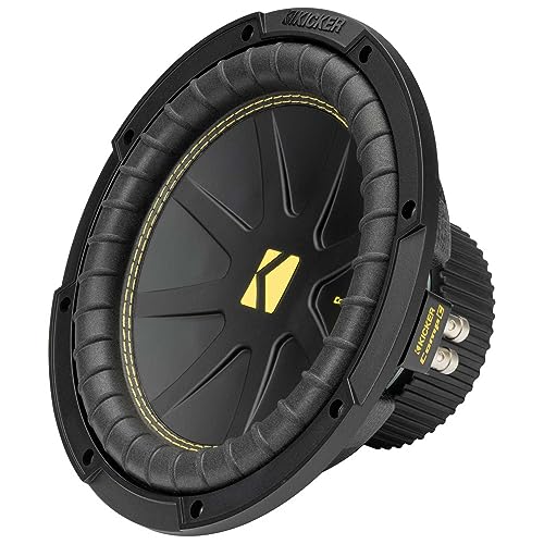 Kicker 50CWCD104 CompC 10" Subwoofer, Dual 4-Ohm - Image 3