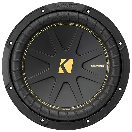 Kicker 50CWCD104 CompC 10" Subwoofer, Dual 4-Ohm - Image 2