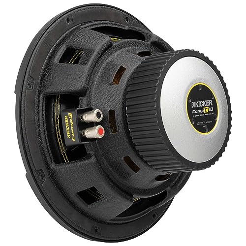 Kicker 50CWCD104 CompC 10" Subwoofer, Dual 4-Ohm - Image 5