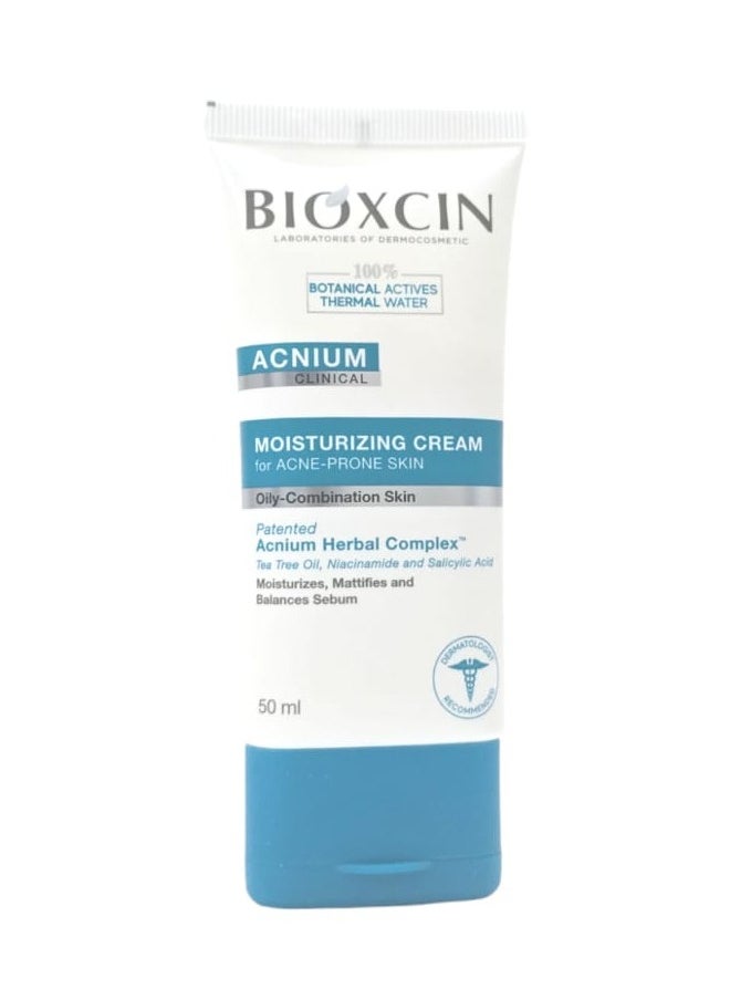 BIOXCIN - Moisturizing Cream For Acne-Prone Skin 50ml - Image 1