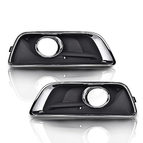 GPLUS غطاء مصباح الضباب الأمامي G-PLUS للجانب السائق والراكب متوافق مع شيفروليه ماليبو إيكو 2013-2014 / يناسب شيفروليه ماليبو 2013-2015 / يناسب شيفروليه ماليبو المحدودة 2016 غطاء مصباح الضباب GM1039136 GM1038136 - Image 1