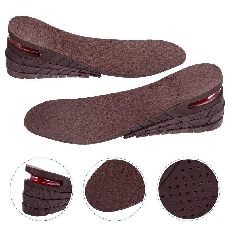 Unisex Height Increase Insoles Air Cushion Four Layer Design For Daily Wear And Sports Shoes - Image 5