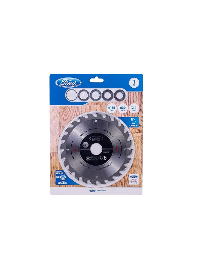 Ford Saw Blade For Precise And Efficient Cutting Aluminum Cutting Tipped Circular Saw Blade For Wood Cutting 2.4Mm Accessory Circular White Fpta 12 0005  - Image 1
