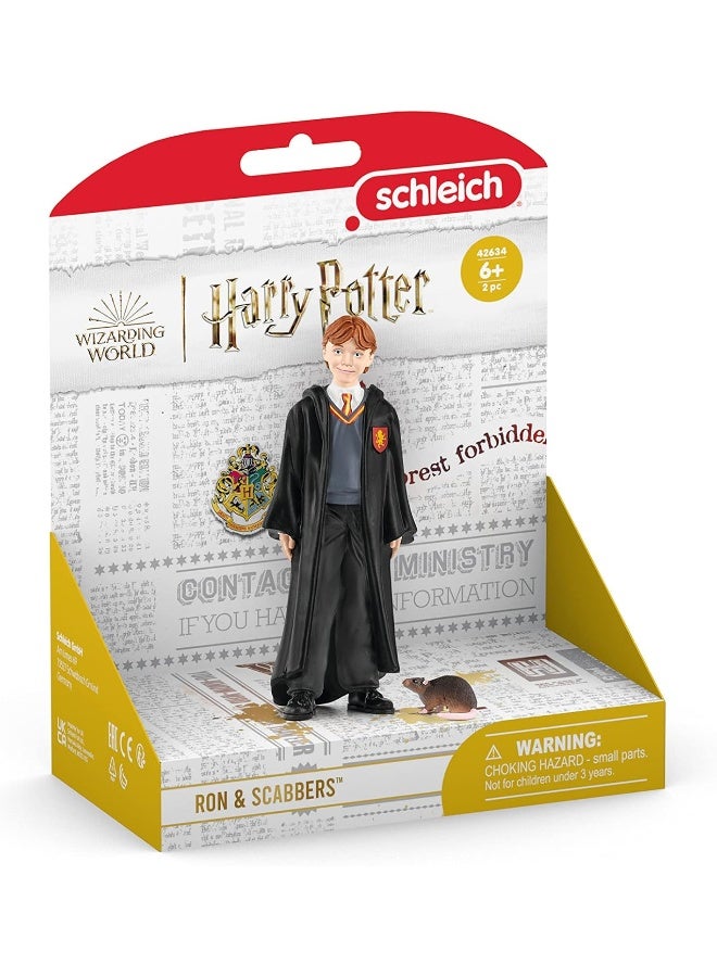 schleich 42634 Ron Weasley and Scabbers, from 6 years WIZARDING WORLD - Figurine - Image 2
