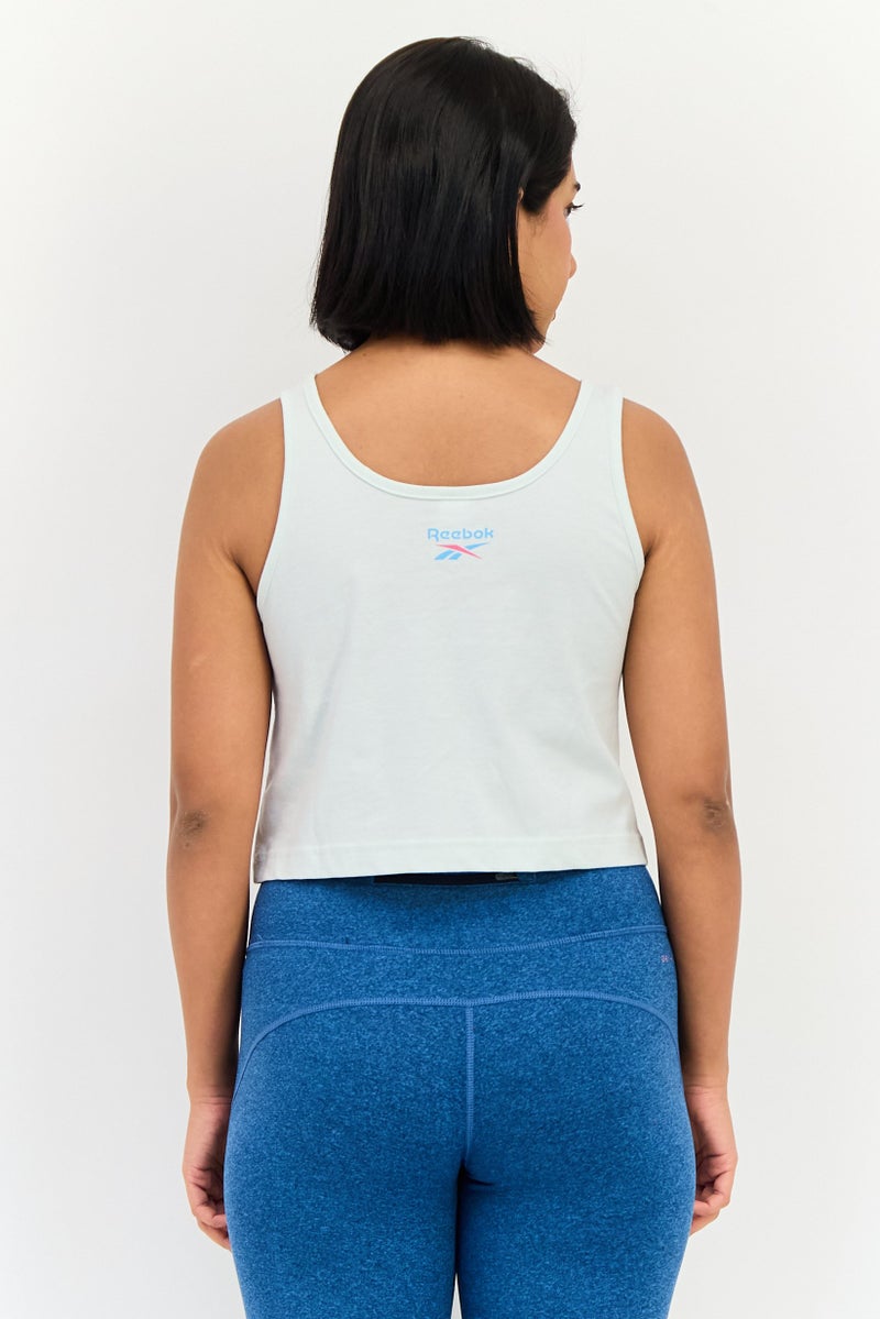 Reebok Women Sportswear Fit Sleeveless Training Tank Top, Multicolor - Image 3