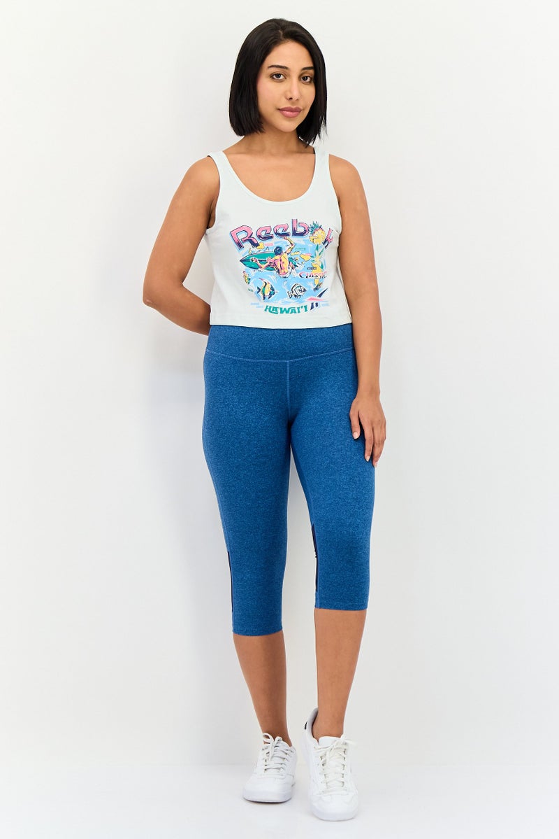 Reebok Women Sportswear Fit Sleeveless Training Tank Top, Multicolor - Image 4