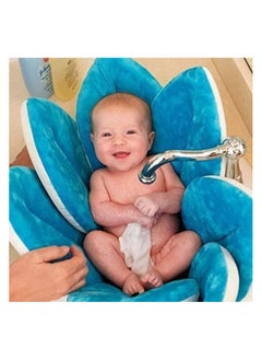Generic Baby Bath Pad, Comfort Flower Bathtub Mat, Sink Bathtub, Blooming Lotus Shape Baby Bath Tub Mat, Baby Bath Seat for Sink Newborn Bathtub  - Image 1