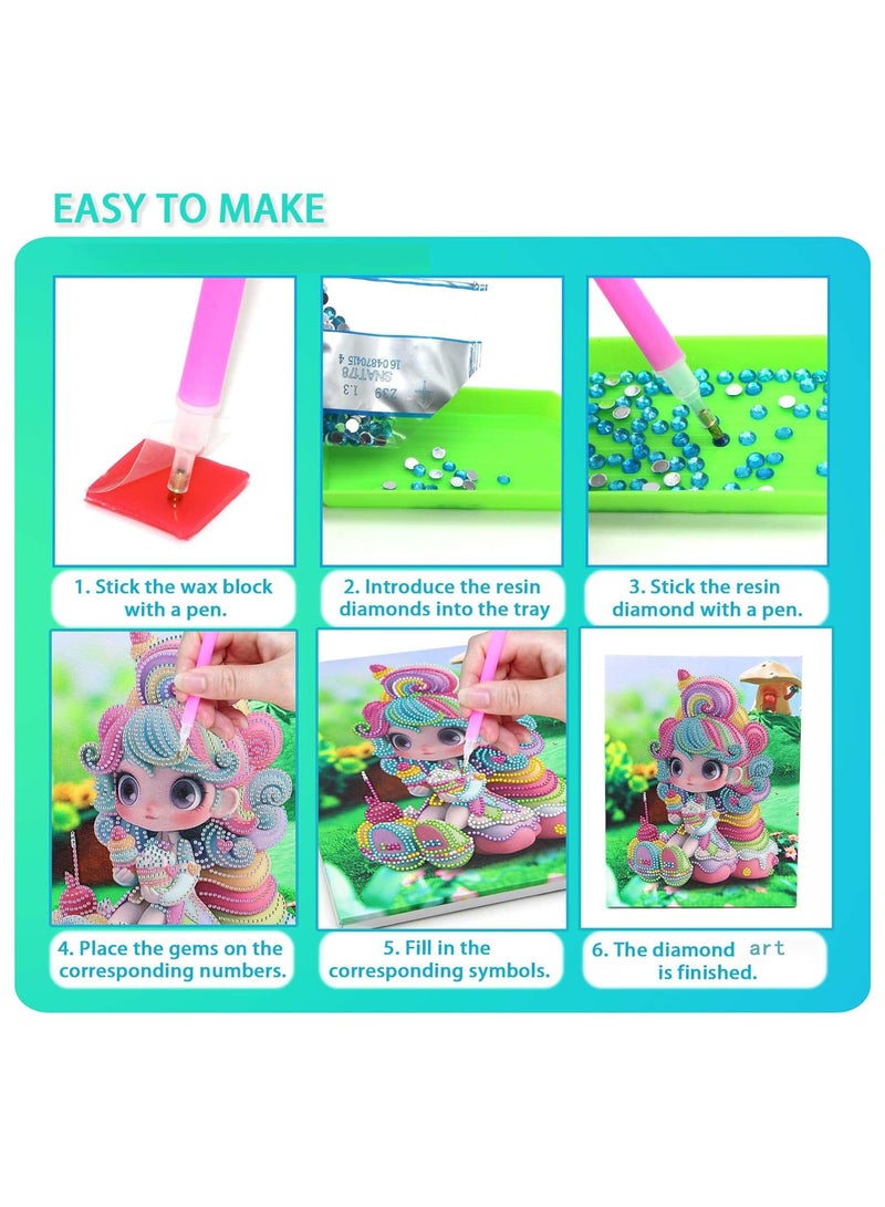 Diamond Painting Kits for Kids, 5D Arts and Crafts for Kids, Painting Kits for Beginners - Image 3