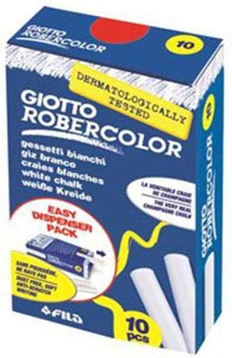Giotto 538700 Robercolor Chalks Set of 10