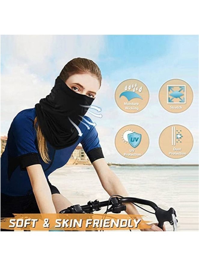 Generic 3-Piece Sun UV Protection Face Mask, Breathable Bandana Neck Scarf for Cycling Running  - Image 4