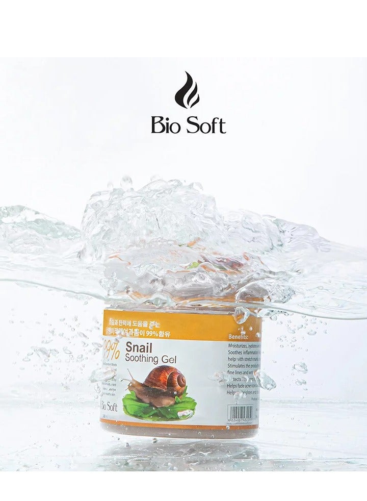Bio Soft SNAIL SOOTHING GEL 500ML - Image 2