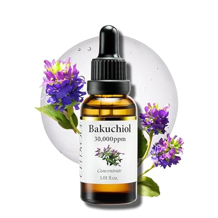 CELDYQUE Korean Bakuchiol Concentrate DIY Mix-in Serum 30,000 ppm - High Potency Retinol Alternative | Wrinkle Reduction Skin Firming & Smoothing - Anti-Aging Sensitive Skin Vegan & Cruelty-Free Non-GMO 1 oz - Image 1
