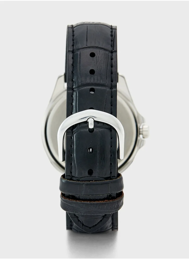 CASIO Classic Leather Strap Analog Watch