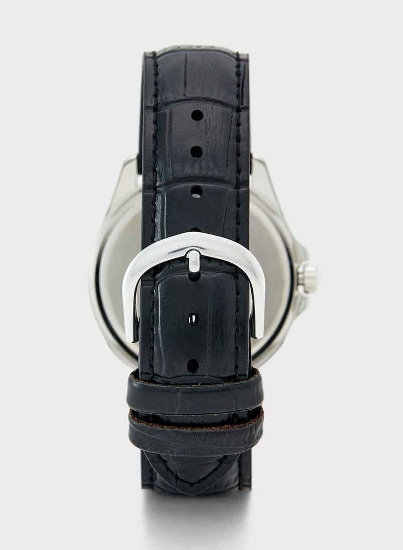 CASIO Classic Leather Strap Analog Watch - Image 3