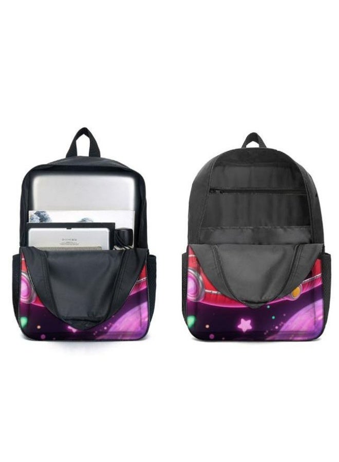 Bright Li Fire Fashion is unlimited! Cartoon bag three-piece set, suitable for a variety of scenes for students and teenagers (available for students, children, friends on outings, mountain climbing, schooling, etc.) - 32 - Image 4