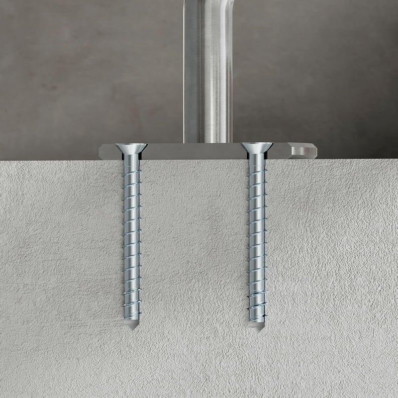 Simpson StrongTie THDB25412CS Titen HD 1/4 in. x 4-1/2 in. Zinc-Plated Countersunk Head Heavy-Duty Screw Anchor (50-Qty) - Image 1