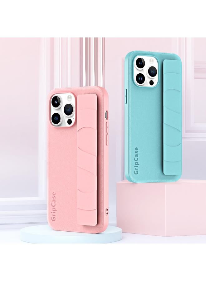 S-TOP Case For iPhone 15 Pro Skin Elastic Wrist Grip Back Cover Phone Case - Image 3