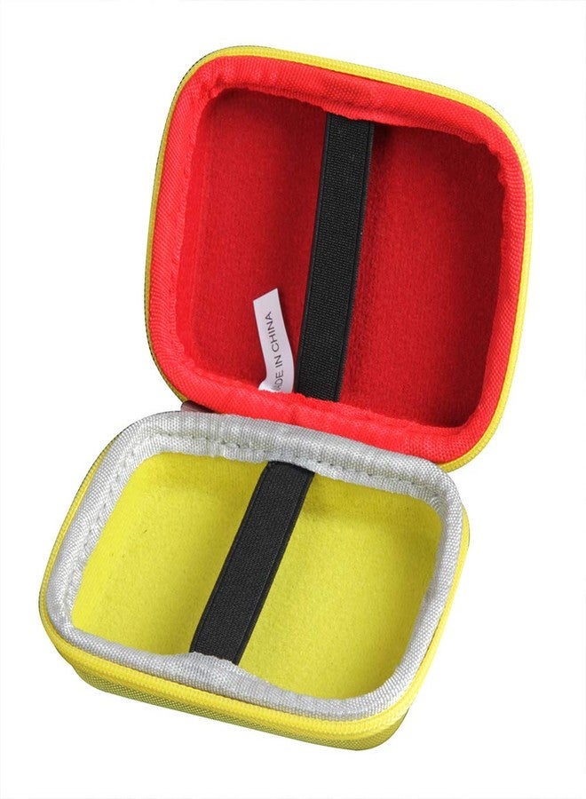Anleo Hard Travel Case for Mattel UNO Classic Card Game(Only Case) (Yellow+Red) - Image 3