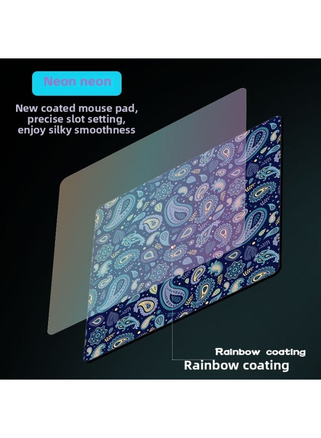 FPS Special Colorful Coated E-sports Mouse Pad Can Be Locked Waterproof Easy To Clean Positioning Precision Custom Mouse Pad-Color:420*490*4-Pattern:Coating 10  - Image 2