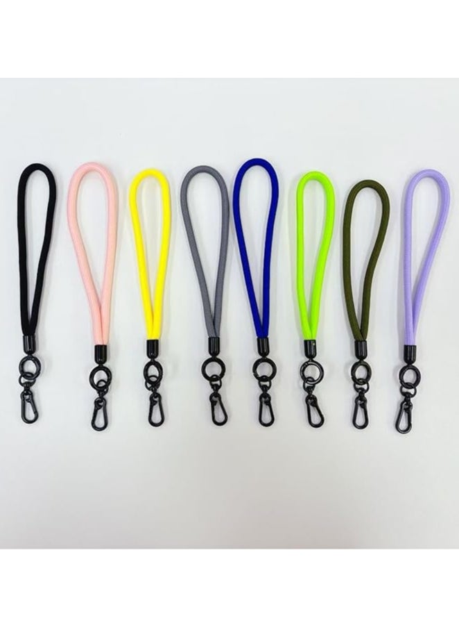 Generic Wrist Strap Cell Phone Lanyard anti theft, Soft Nylon Thick Rope, Phone Hand Strap With Phone Patch Compatible with Phone, Airpods, Purse, Keychain and More 20 Cm  - Image 2