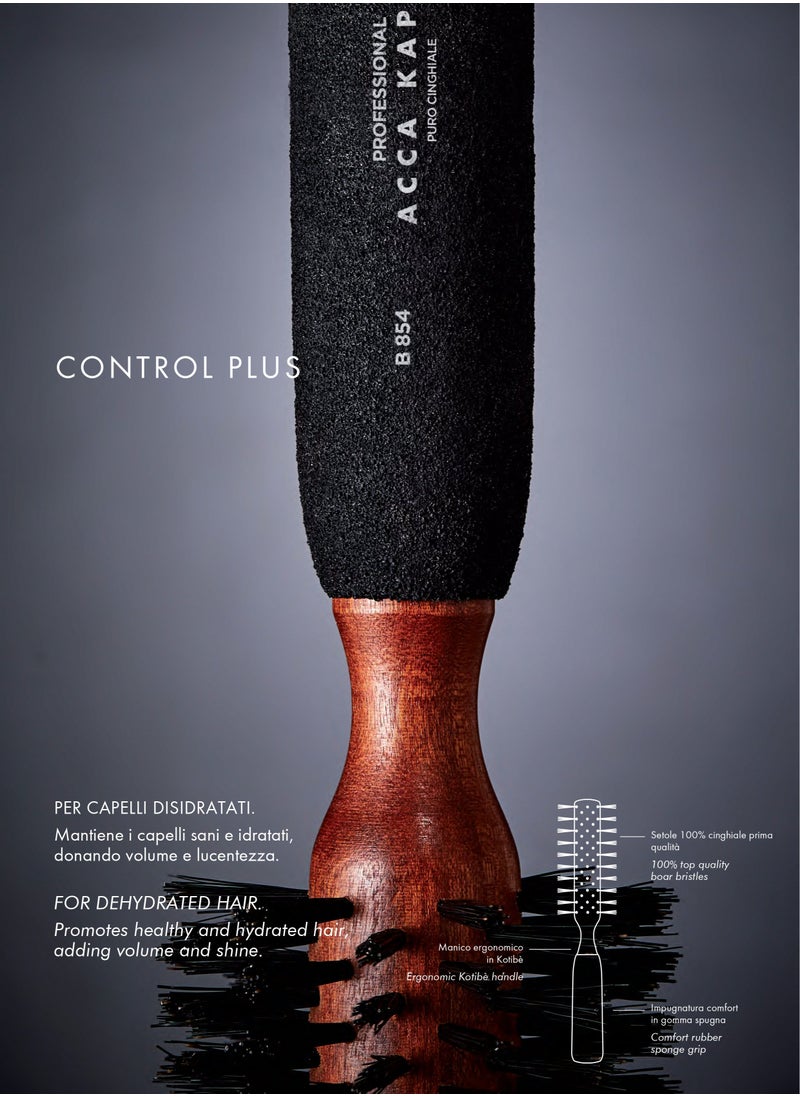 ACCA KAPPA CONTROL PLUS Hair Brush | Diameter: Ø 59 mm.  - Image 2