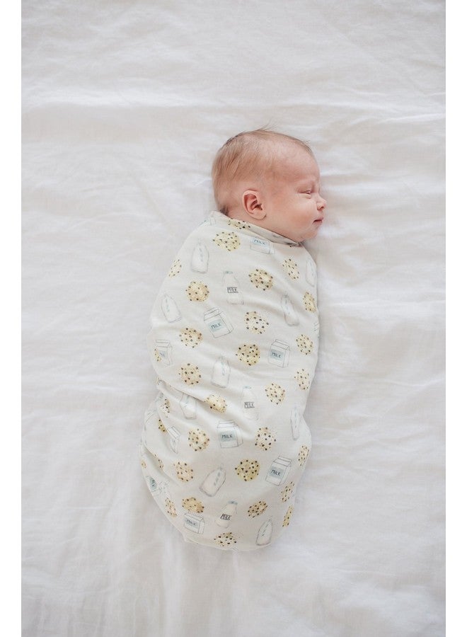 Copper Pearl Large Premium Knit Baby Swaddle Receiving Blanket Chip - Image 5