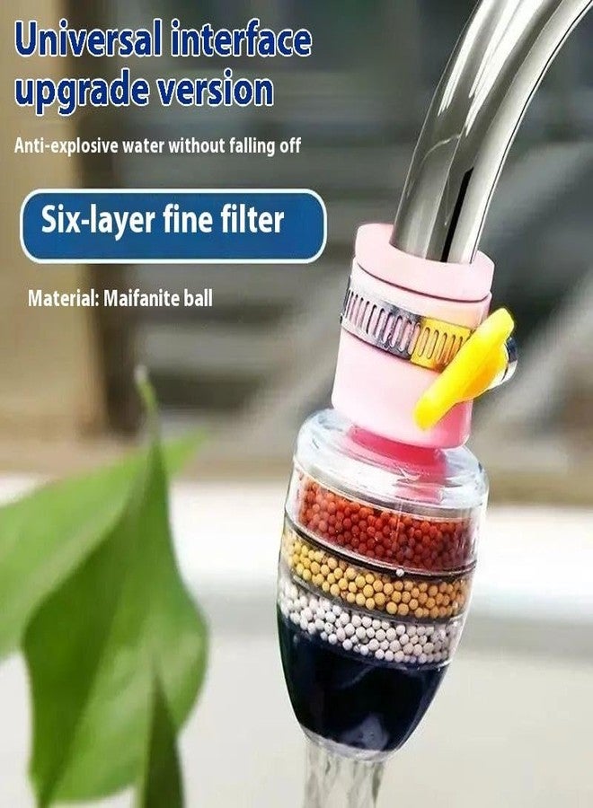 Wildmaker 360 Degree Water Saving Faucet | Tap filter, Tap extension for kitchen sink | Flexible Anti Splash Water Saving Movable | Sprinkle Head Nozzle for Kitchen, Bathroom | (1, Carbon Activated) - Image 4