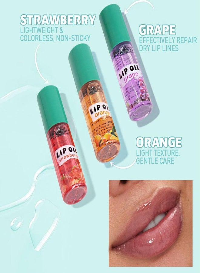Dulele 6Pcs Roll-On Lip Oil Set, Fruit Flavored Lip Gloss Set for Girls - Image 4