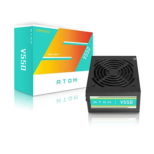 Antec Atom V550 V2 550Watts Non-Modular Gaming Power Supply - Image 1