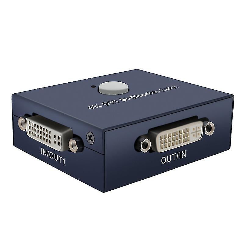 4k@30hz 2x1 Dvi Bi-directional Switcher Uhd 4kx2k Splitter - Image 1