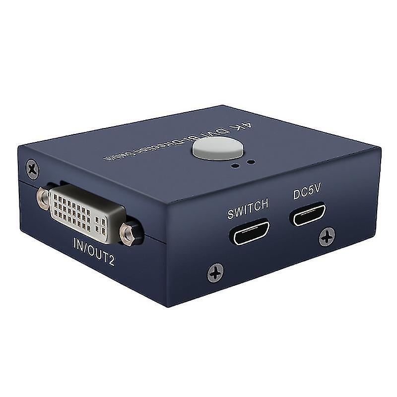 4k@30hz 2x1 Dvi Bi-directional Switcher Uhd 4kx2k Splitter - Image 2