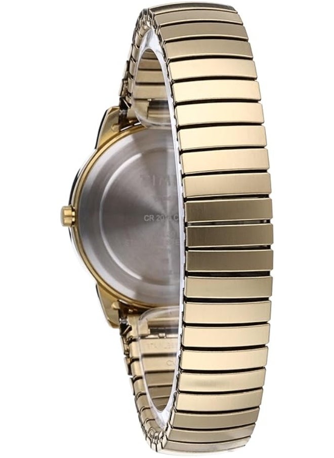 TIMEX Timex Men's Easy Reader Watch Gold-Tone/Gold-Tone/White/B/35mm  - Image 3