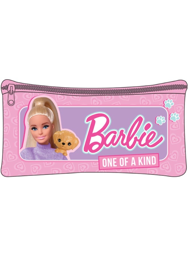 Barbie باربي 5 في 1 باقة قيمة (حقيبة ترولي 14 بوصة مع صندوق غداء، حقيبة غداء، زجاجة ماء وعلبة أقلام) - Image 5