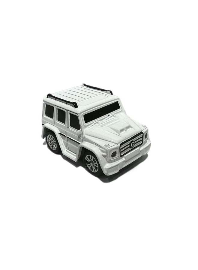 D-Power 1:64 Scale Watch Remote Control Car (White)– 2.4GHz Mini RC Car with Wearable Controller | Compact Racing Toy for Kids Ages 3+ - Image 2