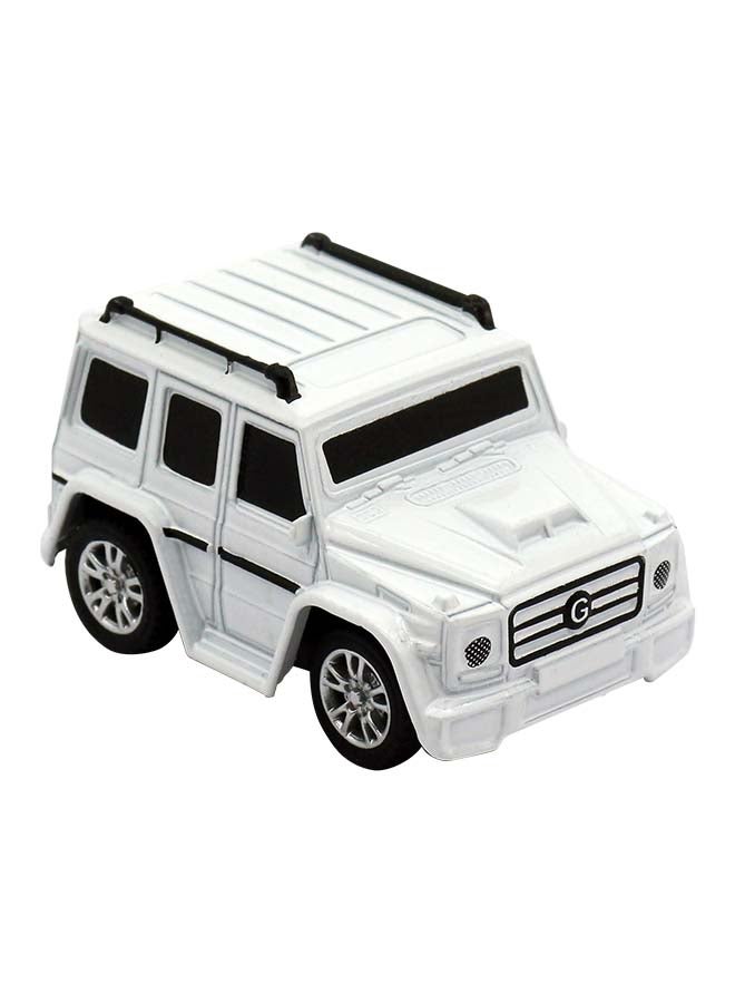 D-Power 1:64 Scale Watch Remote Control Car (White)– 2.4GHz Mini RC Car with Wearable Controller | Compact Racing Toy for Kids Ages 3+ - Image 4