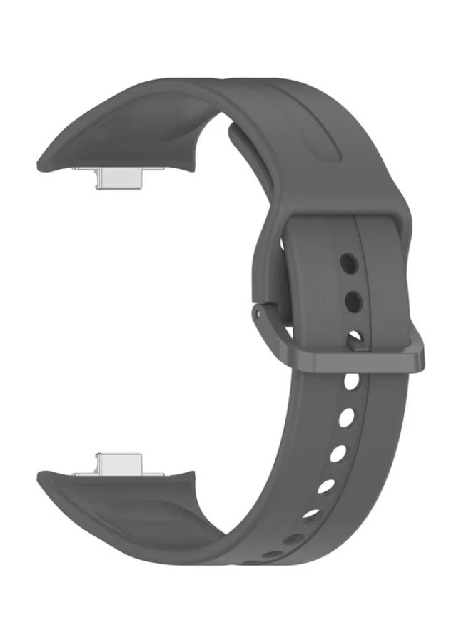 Silicone Strap For Redwatch 5 4 Smart Watch Strap For Xiaomi Mi Band 8/9 Pro -gray - Image 1