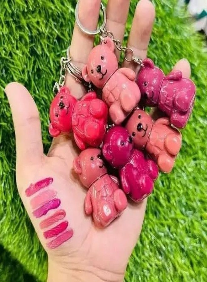 Ruby Face Rubyface Strokes Cookie bear Lip Mud Matte Lipstick | 6 Pcs Velvet Matte Liquid Lipstick set | Long-Lasting | Non-Sticky | Trendy Lipsticks for Women Girls | 6 x 4ml Multicolour - Image 2