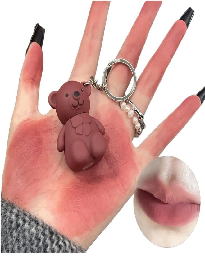 Ruby Face Rubyface Strokes Cookie bear Lip Mud Matte Lipstick | 6 Pcs Velvet Matte Liquid Lipstick set | Long-Lasting | Non-Sticky | Trendy Lipsticks for Women Girls | 6 x 4ml Multicolour - Image 3